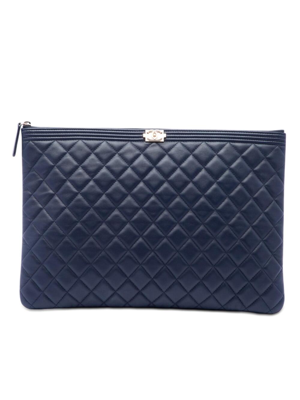Chanel Large Quilted Lambskin Boy O #279333C97B